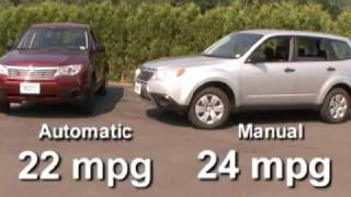 Testing Manual vs Automatic Transmissions  Consumer Reports [upl. by Ahsemrac]