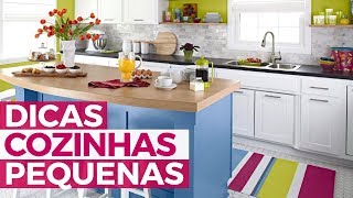 Como decorar cozinha pequena SIMPLICHIQUE [upl. by Kev]