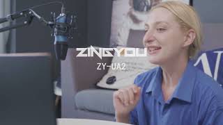 ZINGYOU ZYUA2 USB COMPUTER MICROPHONE BUNDLE [upl. by Loftus]