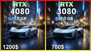 RTX 4080 vs RTX 3080  quick comparison in 50 games at 4K max settings [upl. by Isleen802]