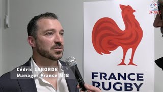 Réaction de Cédric LABORDE manager France Rugby M18 [upl. by Lleret103]