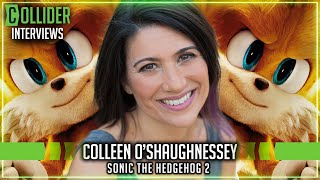 Sonic 2 Tails Voice Actor Colleen OShaughnessey on the Sequel amp Sonic 3 [upl. by Hollyanne]