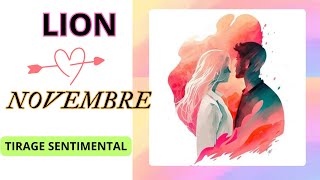 ♌ lion sentimental novembre 💖Fini le Superficiel  Vous Aspirez au Concret et à la Stabilité [upl. by Adnolaj217]