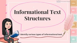 Informational Text Structures [upl. by Luzader51]