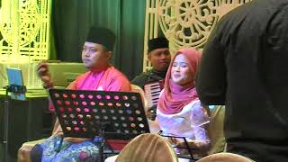 Nilai Cinta  Jamilah amp Edie Nazrin at wedding reception in Singapure [upl. by Atig567]