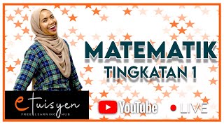 TINGKATAN 1 MATEMATIK  Bab 1  Nombor Nisbah Part 3 [upl. by Nibram]