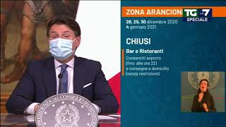 Dpcm Natale la conferenza stampa di Giuseppe Conte ecco le nuove misure [upl. by Kiyoshi619]