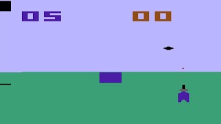 Skeet Shoot Atari 2600 Gameplay [upl. by Hartill671]