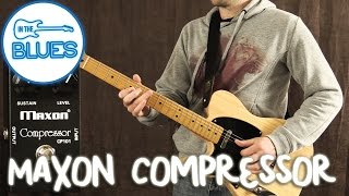 Maxon Compressor CP101 Pedal Demo [upl. by Anairt]