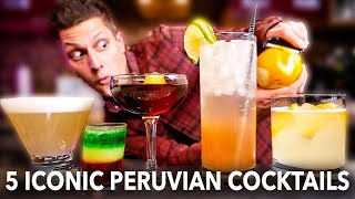 5 Peruvian Pisco Cocktails YOU Need to Know [upl. by Brockwell941]