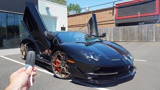 2019 Lamborghini Aventador SVJ Start Up Exhaust Walkaround and Review [upl. by Issim]