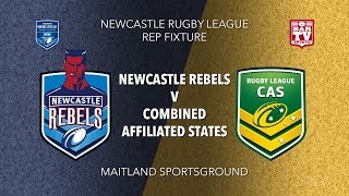 2019 Newcastle RL  Rep Fixture  Newcastle Rebels v Combined Affiliated States [upl. by Yanehc905]