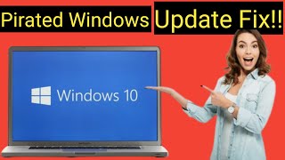 how to update pirated windows 10 [upl. by Napra]