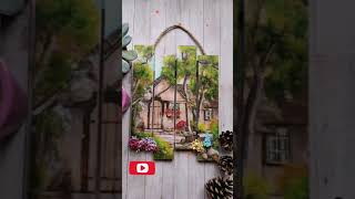 Diy Home Decor with PaintingDiy Home Decor Ideas [upl. by Ahsina918]