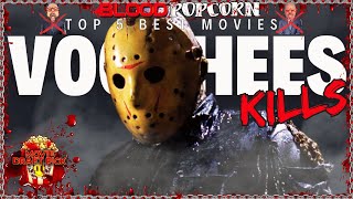 TOP 5 BEST VOORHEES KILLS  Friday the 13th Movie franchise  The MOVIE DRAFT S1 Episode 22 [upl. by Alracal]