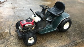 Racing Mower Extreme Overdrive Jackshaft Drivetrain [upl. by Evan648]