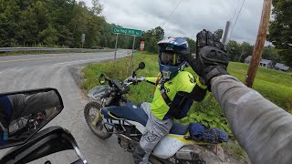 DirtDaze 2024  Green Mountain Grinder on F800GS [upl. by Chelsae]