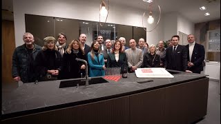 Inaugurazione Scavolini Store Roma Corso Francia 2 febbraio 2024 [upl. by Eylloh]