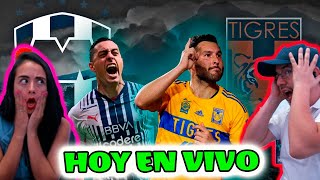 Reacción en VIVO al RAYADOS vs TIGRES  EL CLASICO DE MONTERREY  semifinal liga mexicana [upl. by Nehpets]