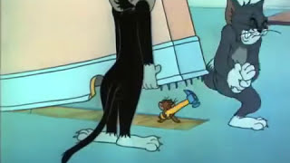 Tom and Jerry The Movie 1992  Tom and Jerry Destroy The Dog And The Kitchen [upl. by Llerot]