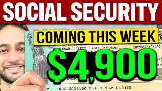 BIG NEWS 4900 Social Security Payment is Coming This Week  SSA SSI SSDI Update [upl. by Domingo515]