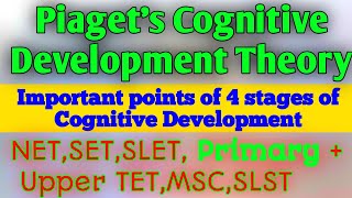 Piagets Cognitive Development key points of every stages of Cognitive Development Theory Bengali [upl. by Woolley]