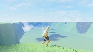 Link Discovers NEW LAND in The Trial of the Sword  Zelda Breath of the Wild [upl. by Kilar]