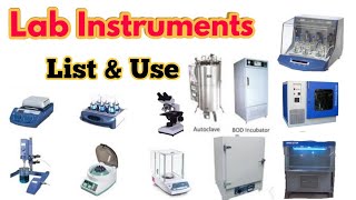 List Lab Instruments and Their Use  medical laboratory equipment name and use [upl. by Anrehs52]