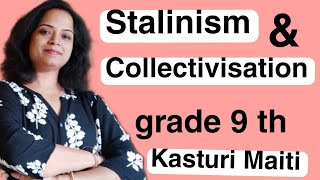 Stalinism and collectivisation  Russian Revolution for grade 9 th [upl. by Swane]