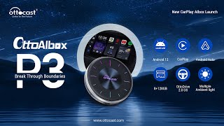 Ottocast OttoAibox P3 CarPlay Ai Box the easiest way to add an Android system to factory radio [upl. by Ariem]