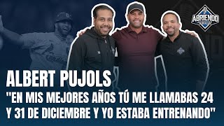 ALBERT PUJOLS COMO NUNCA LO HABÍAS VISTO HABLA DE HR 700 SU SALIDA DE CARDENALES Y DIRIGIR CLÁSICO [upl. by Powell]