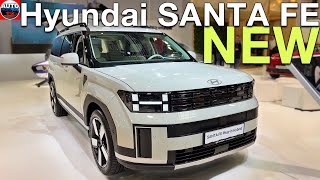 All NEW Hyundai SANTA FE 2024 PluginHybrid  FIRST LOOK exterior interior SUPER SUV [upl. by Henn980]