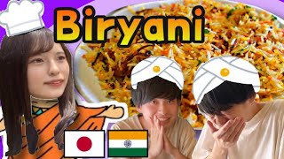 Foreign Students Reaction on Biryani in Tokyo [upl. by Artined]