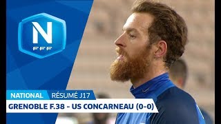 J17  Grenoble Foot 38  US Concarneau 00 le résumé [upl. by Kotz]