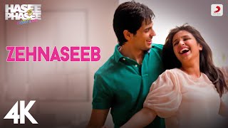 Zehnaseeb  Hasee Toh Phasee  Parineeti Chopra Sidharth Malhotra  Chinmayi S Shekhar R  4K [upl. by Florence]