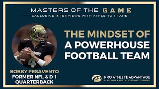 From JUCO player to University of Colorado amp AFL Star with Bobby Pesavento [upl. by Obed]