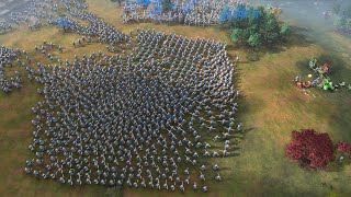 Age of Empires 4  3000 BRITISH LONGBOWMEN [upl. by Biancha]