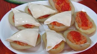 Papas Rellenas con Atun y Queso ¡Pruebalas [upl. by Aleron995]