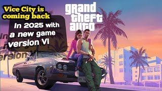 Gta Vice City Gameplay Vice city game vice city is coming back in 2025 with a new game version [upl. by Nalo]