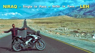 Zankar to leh via lingshed  Ladakh ride 2024  EP 5 [upl. by Yaya]