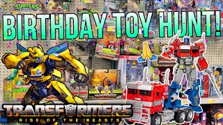 STUDIO SERIES ROTB OPTIMUS PRIME ARRIVES IN USA  FIRST BIRTHDAY TOY HUNT Teletraan Toy Hunts 17 [upl. by Ecneret]