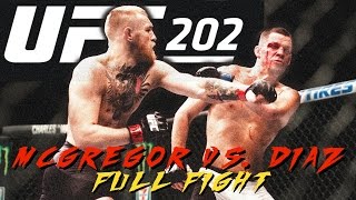 Nate Diaz vs Conor McGregor 3 free fight ufc [upl. by Iain]