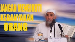 Beragama mengikuti ORANG BANYAK  Ustadz Yazid Bin Abdul Qadir Jawas [upl. by Cromwell]