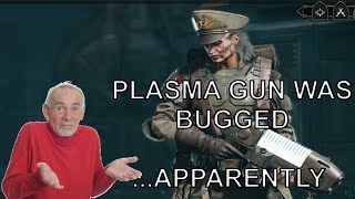 Plasma gun was bugged apparently Darktide Veteran [upl. by Lasorella]