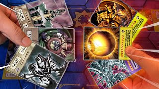 SUMMONING THE EGYPTIAN GODS YuGiOh Marik God Deck Vs Joey Wheeler Anime Character Duel [upl. by Aicil523]