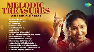 Melodic Treasures  Asha Bhosle  Best Songs  Dil Cheez Kya Hai  Mera Kuchh Samaan  Rat Chup Chap [upl. by Rednasela]