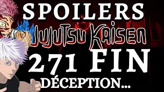 FIN  GEGE AKUTAMI ENTERRE SERIALSHAJ ET SES VIEILLES TH  SPOILERS JUJUTSU KAISEN 271 REACTION LIVE [upl. by Kelsi]