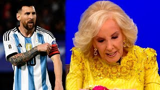 Mirtha abrió el debate por las declaraciones de Messi después de la derrota de Argentina con Uruguay [upl. by Jann195]