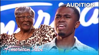 Dewayne Crocker and His 78YearOld Grandma Both Came To American Idol To Realize a Lifelong Dream [upl. by Berlauda]