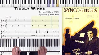 My piano solo of Tiddly Winks by Newell Chase 1929 Novelty piano [upl. by Uni]